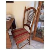 Four dining chairs