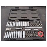 Short and deep socket set with extension
