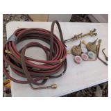 Victor Cutting torch regulators and hoses