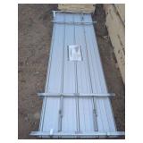 100 - 10ft Long Galvanized Corrugated Steel Panel