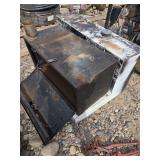 Metal Equipment Fuel and Storage Tank Combination