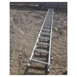 Werner D1540-2 Aluminum Extension Ladder, 40-Foot