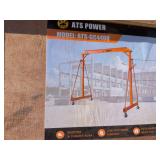 4400lb Adjustable Height All Steel Gantry Crane