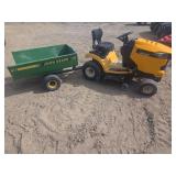 Cub Cadet XT1 Enduro Series LT 46' Signature Cut w/ John Deere 10 Yard Trailer