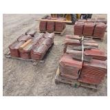 4 Pallets of Clay Roofing Tiles