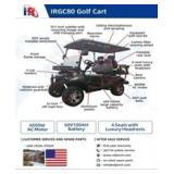 IRGC80 Golf Cart Chassis - SDLGC80
