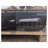 11ft x 19ft All-Steel Carport