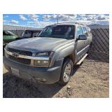 2002  CHEVROLET  Avalanche Non Running