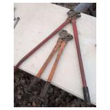 Tire chain repair pliers