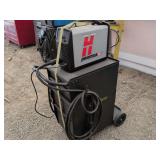 Hypertherm Powermax45 XP plasma cutter, with rolling cart