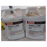 Powergard PTF Multi-Purpose power transmission fluid 1, 2 and 1/2 gallon unopened other 2 and 1/2 gallon has about a quarter left