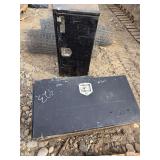 Pair of Metal Storage Boxes