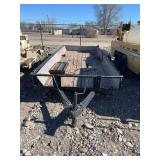 16x6.8 Bumper Pull Double Axle Trailor