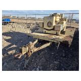 Onan Diesel Generator Model E5FM-M5/4470A on Trailer