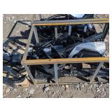 Mower King Skid Steer Auger With 6in,12in,14in Augers