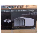 20ft x 30ft Metal Garage
