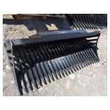 Sliding loader sieve shovel