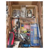 Mixed Lot of Hand Tools, Hardware, and Accessories