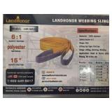 LandHonor Webbing Slings, Model LHR-WS22 (Lot of 22)