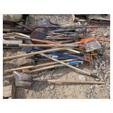 Assorted Shovels and Rakes