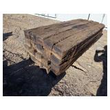 Lot of 20 Railroad Tie Timbers