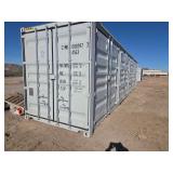 40ft High Cube Container with 4 Side Doors