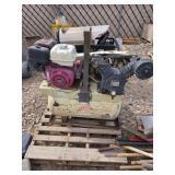 Ingersoll Rand Air Compressor Model 2475F13GH & Paint Sprayer