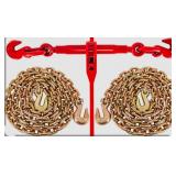 1 - 5400lbs Ratchet Binder & 2 - 5/16' G70 Transport Chains