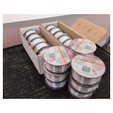 19 Rolls of aluminum mig wire