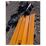 8ft Pallet Fork Extensions- One Set