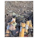 Assorted Industrial Filters and Components on Pallet