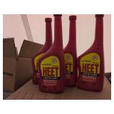4 bottles of Iso-Heet injector cleaner water removal antifreeze