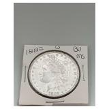 1882o Morgan Silver Dollar BU MS 90% Silver