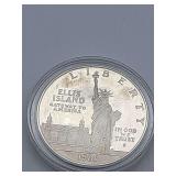 1986 Proof Liberty Ellis Island 90% Silver