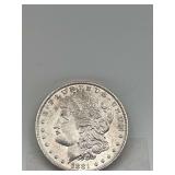 1881o Morgan Bu 90% Silver