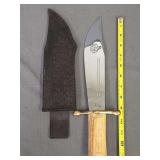 Case XX 1836 Bowie Knife w/ Leather Sheath