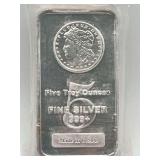 1 5 Oz .999 Silver Morgan Bar Hard to Find