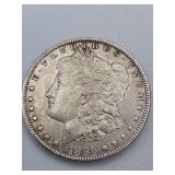 1896 Morgan AU 90% Silver