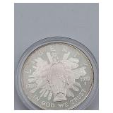 1989 S Liberty Bi-Centennial 1 Dollar Proof 90 % Silver