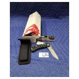 CRKT R1804 Harsey Go-N-Heavy Compact Knife with Sheath