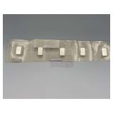 5 .999 Fine Silver Scottsdale Bars 5 Grams a Peace