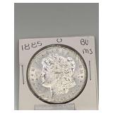 1885 Morgan Silver Dollar BU MS 90% Silver