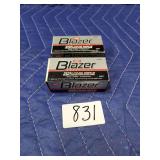 CCI Blazer .22 Long Rifle Ammunition, Two 50-Round Boxes
