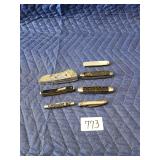 Assorted Pocket Knives w/ defects