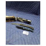 Lot of Two FT Tactical SSG and Cold Steel Kudu Knives