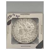 1890s Morgan Silver Dollar AU