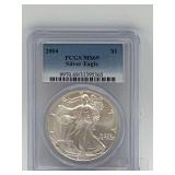 1-2004 Silver Eagle MS69