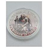 A Warrior Of Christ Coin