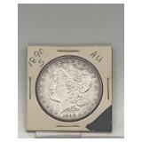 1890s Morgan Silver Dollar AU 90% Silver