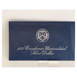 1973 Eisenhower Uncirculated Silver Dollar